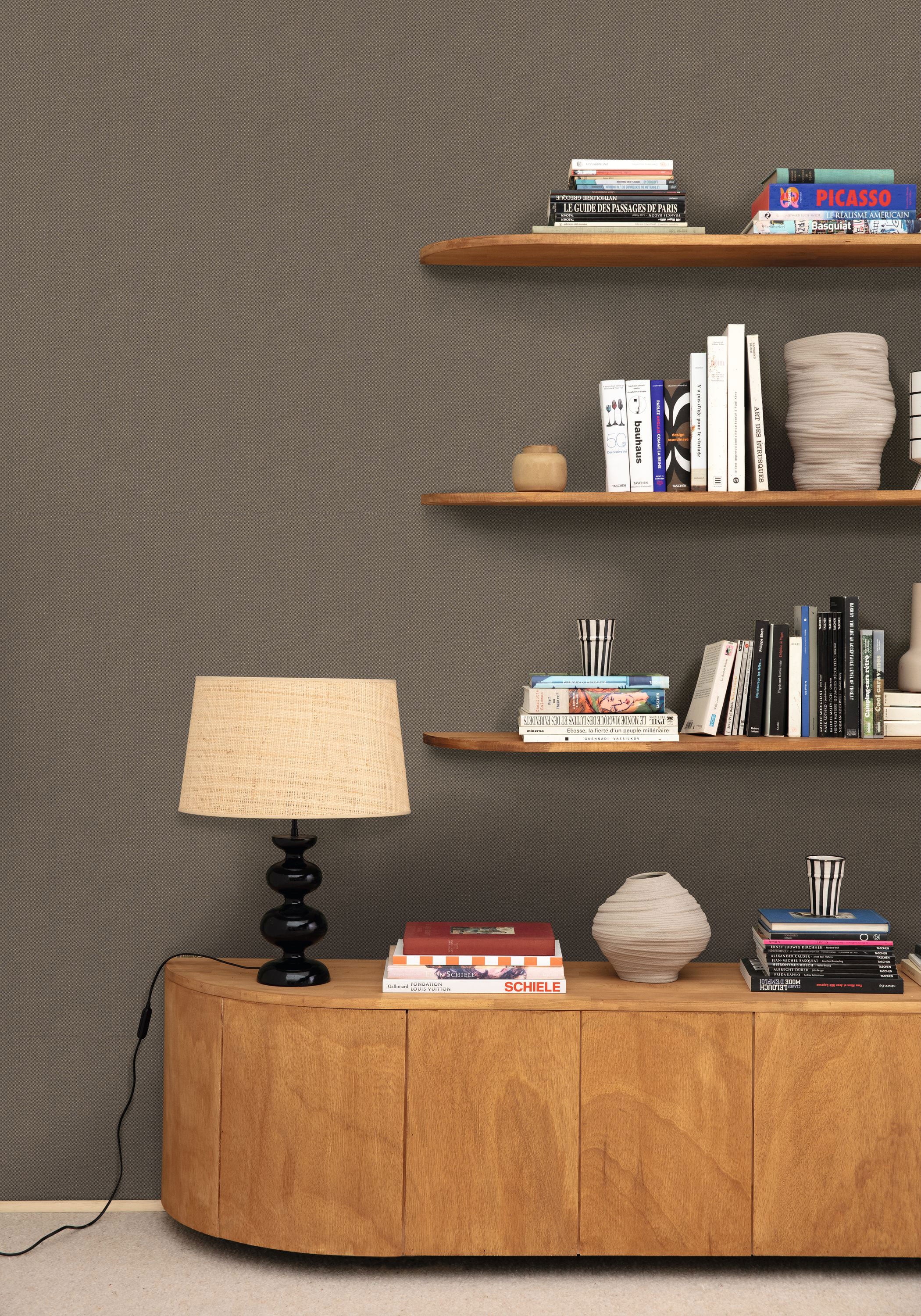 101579200 Uni Metallise Gris Perle Argente Wallpaper by Caselio