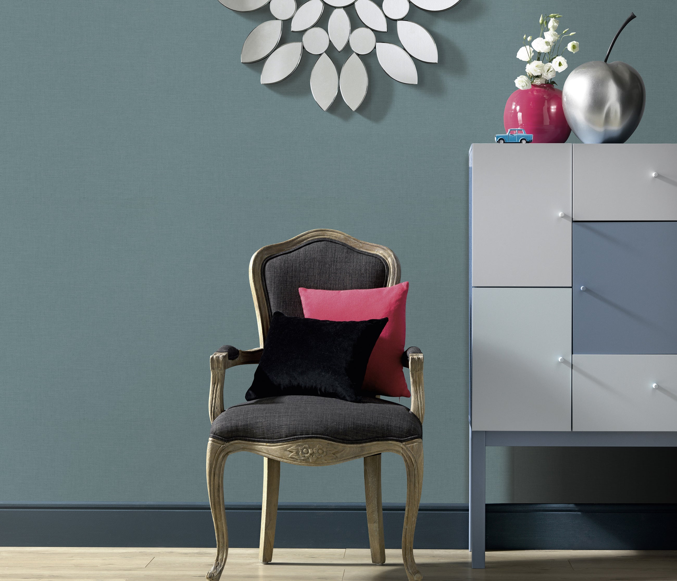 10262-43 La Terrasse Linea Tissu Wallpaper by Erismann