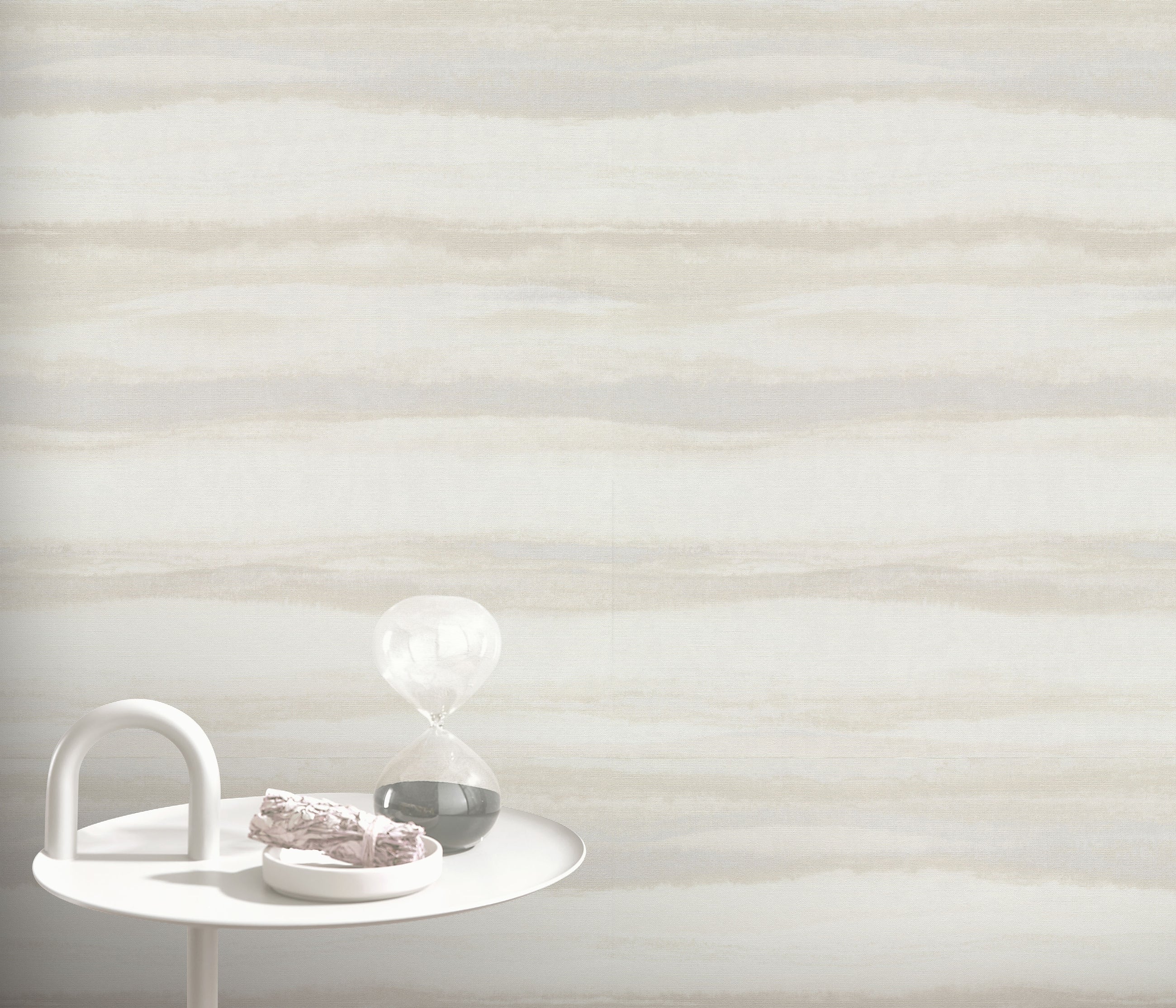 10515-38 Aurora Stripe Light Taupe Wallpaper by Erismann