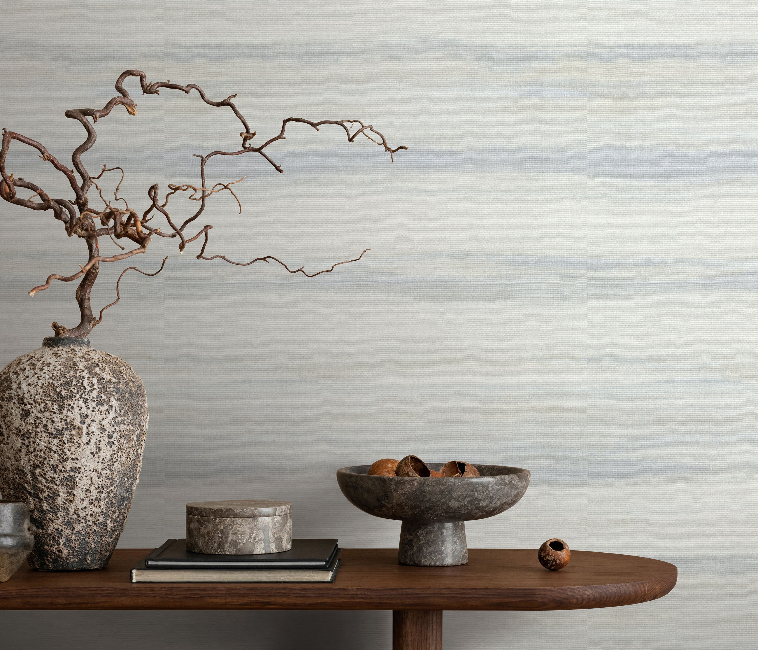 10515-43 Aurora Stripe Light Blue Wallpaper by Erismann