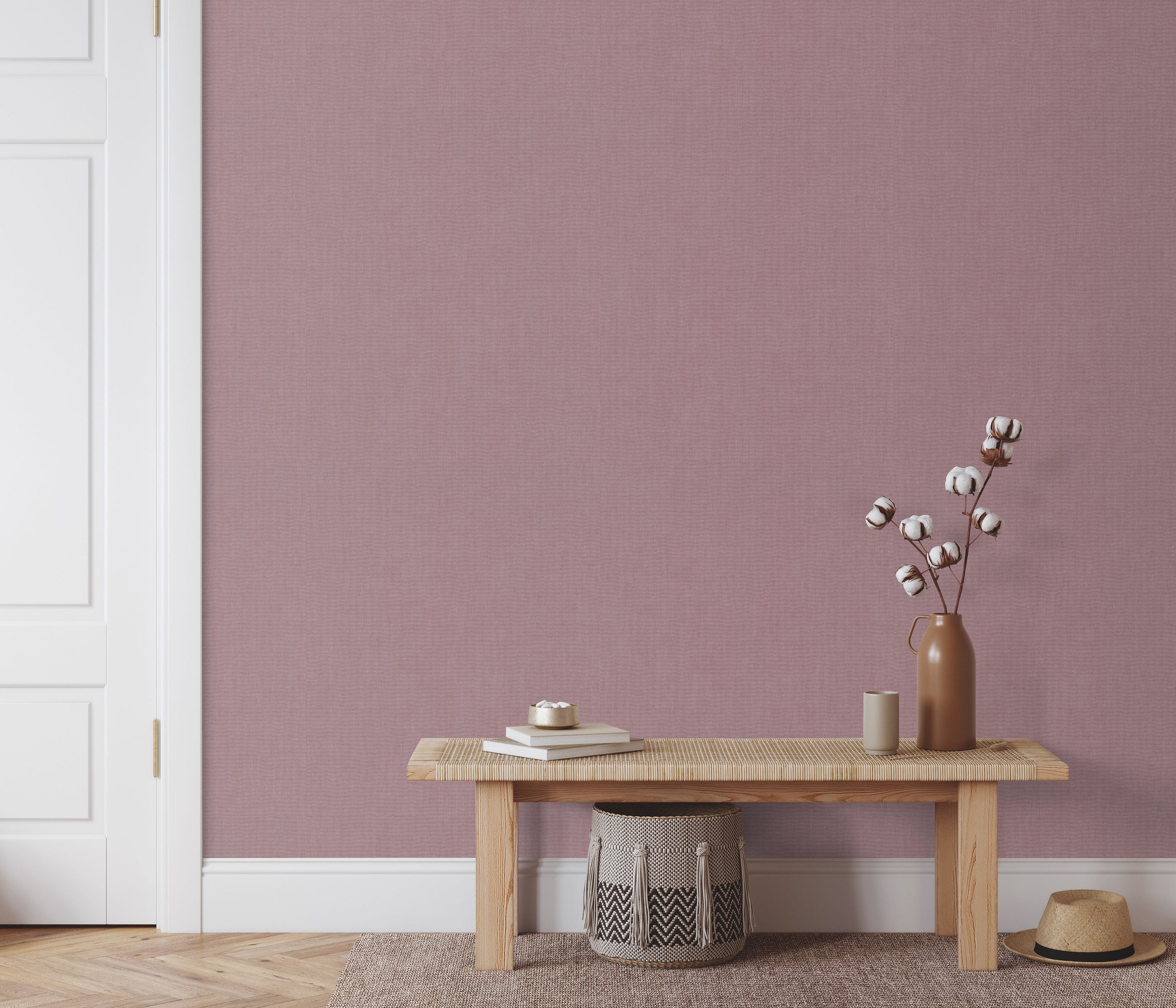 10539-09 Aurora Plain Purple Wallpaper by Erismann