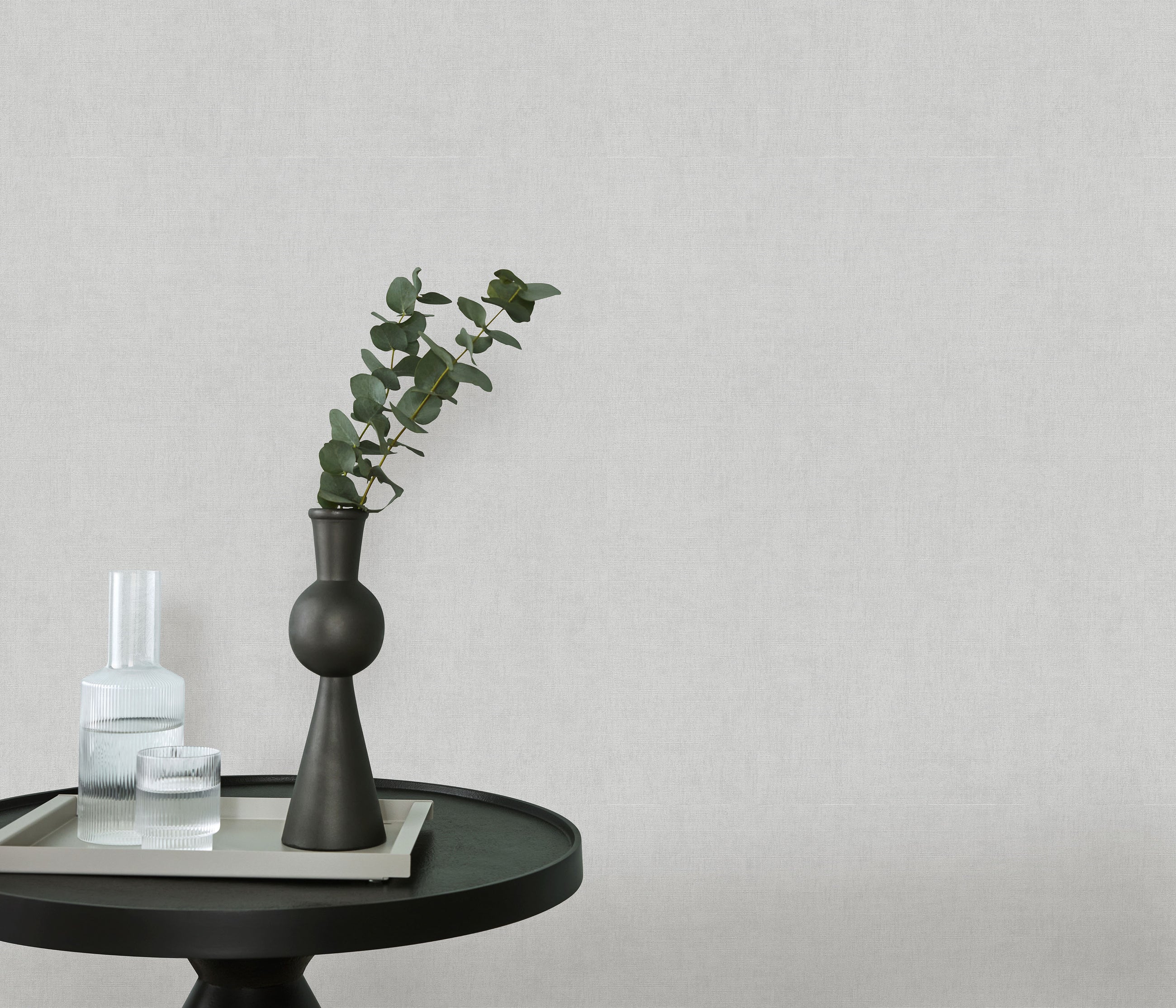 10539-31 Aurora Plain Light Grey Wallpaper by Erismann