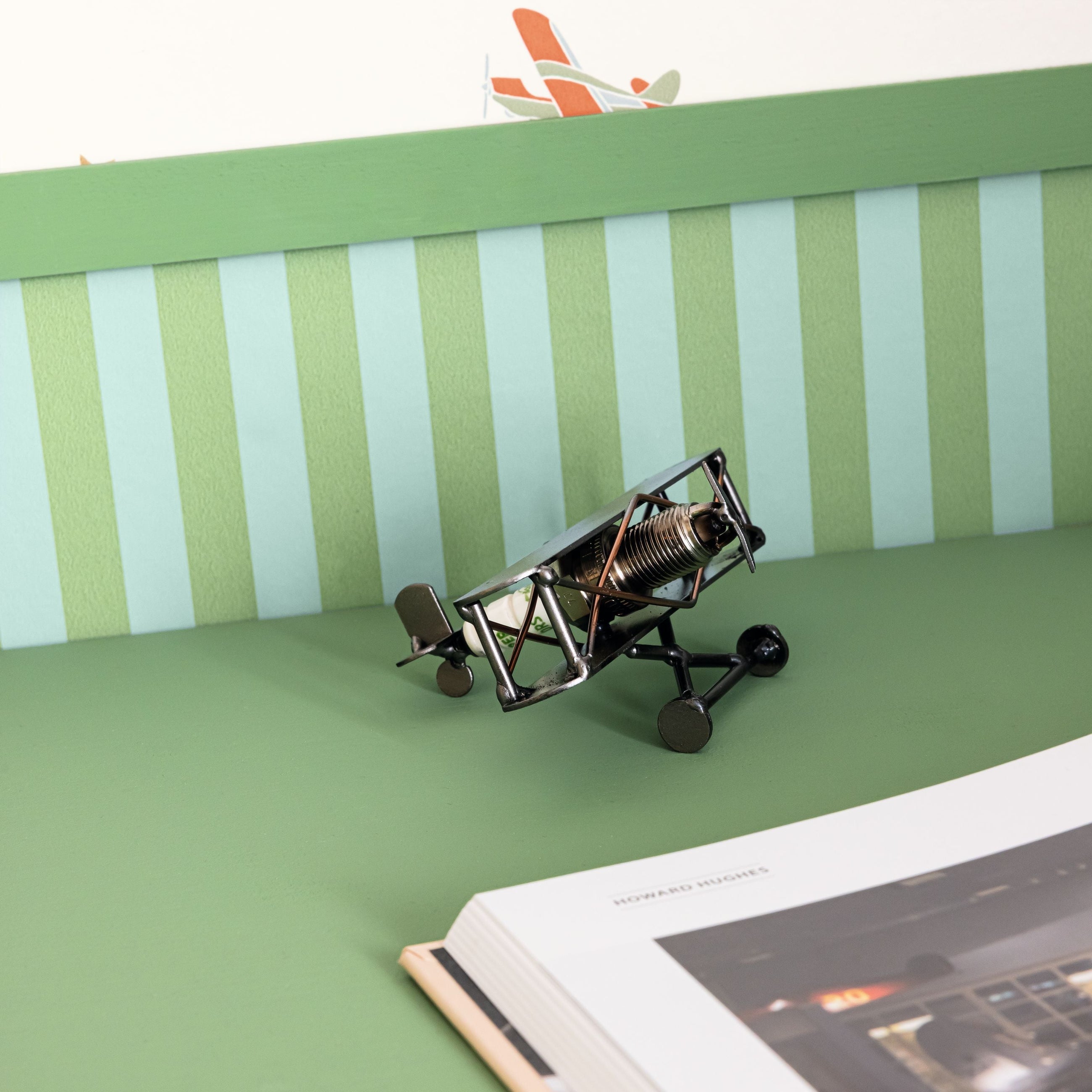 Funny Planes Multicouleurs Happy Kids Club Wallpaper by Caselio
