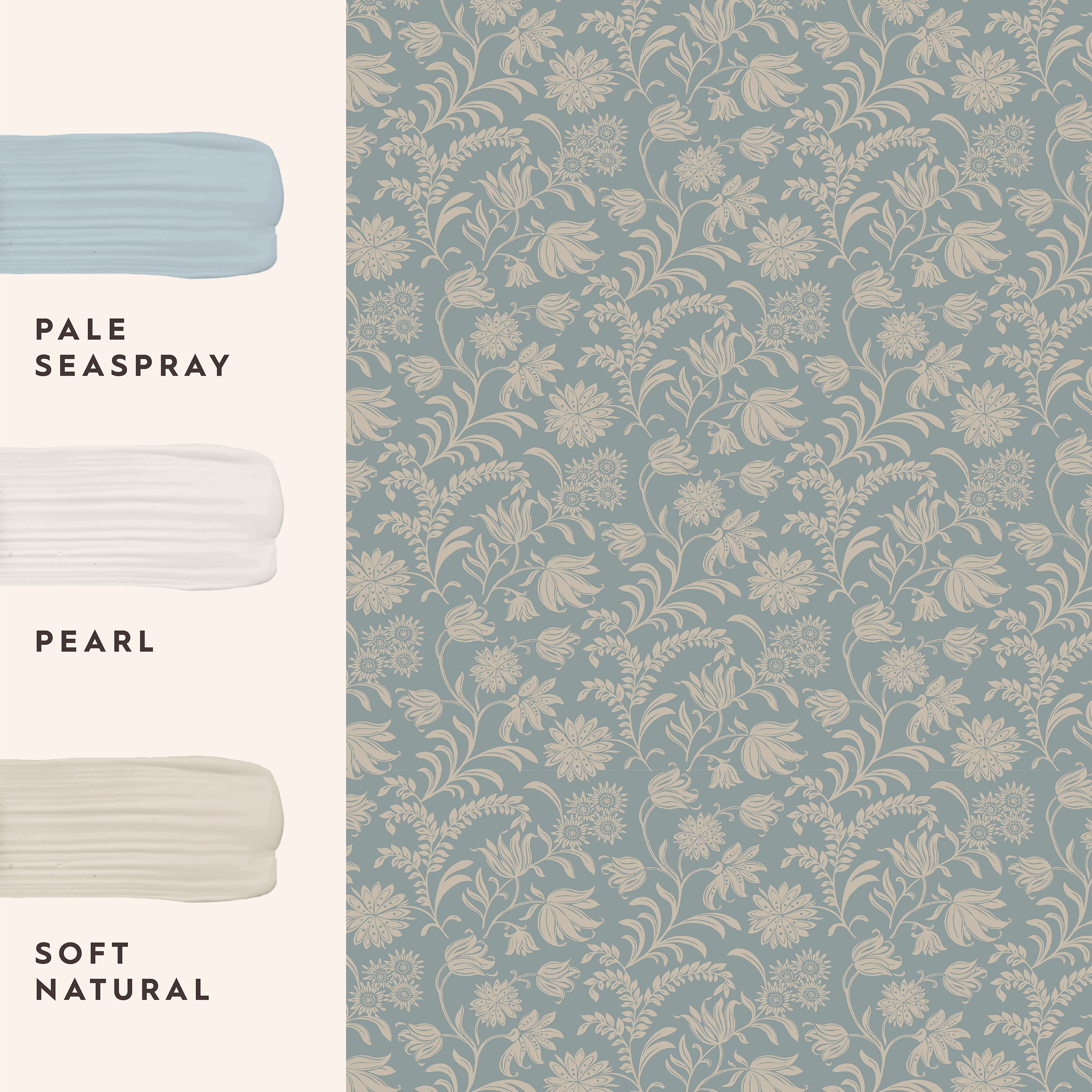 140317 Laura Ashley Hemingway Wallpaper by Laura Ashley.