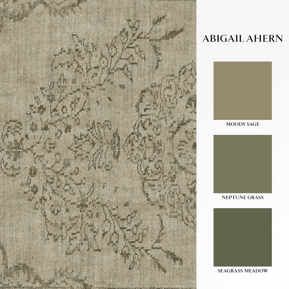 140709 Tapestry Olive mural by Abigail Ahern