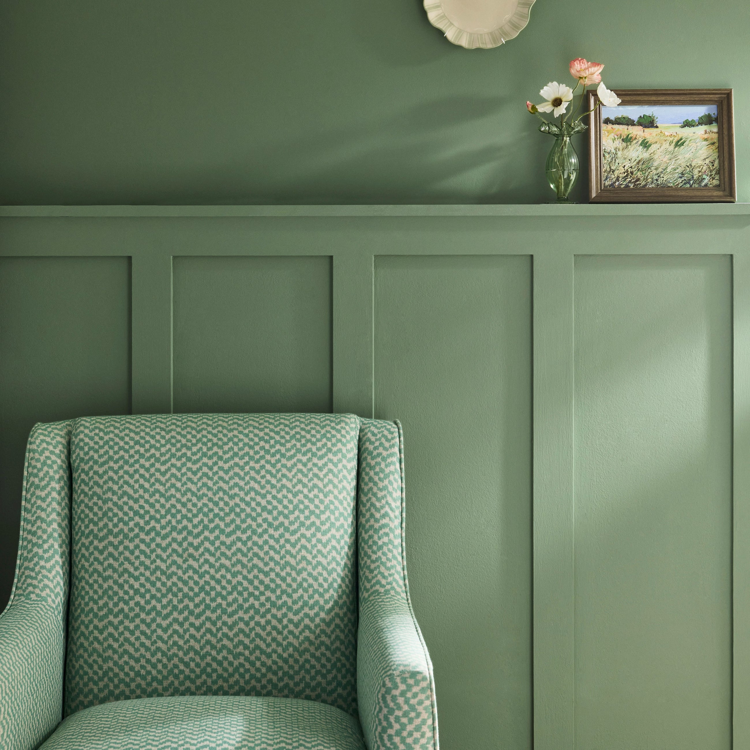 143286 Fresh Green Green Wallpaper by Next