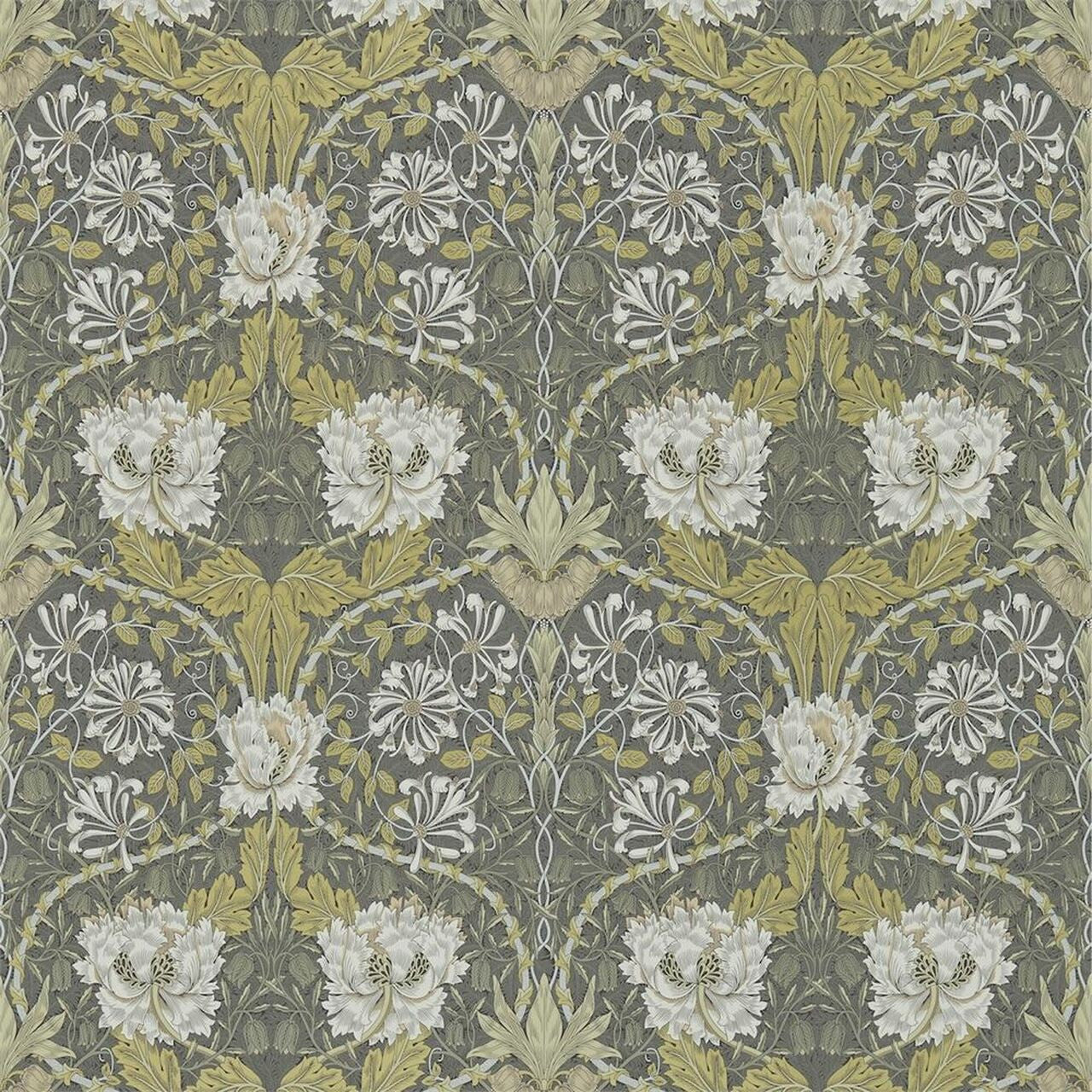 ぬさん 214701 Honeysuckle & Tulip Archive III Wallpaper Morris & Co