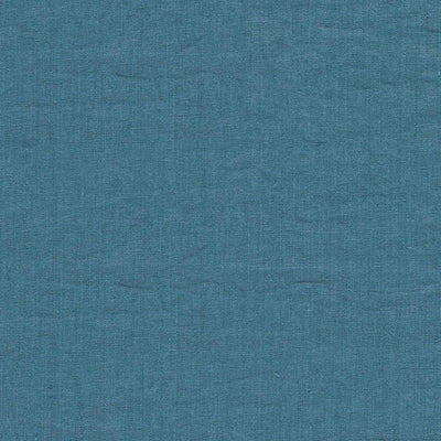 Rue Linen Petrol Fabric by Sanderson