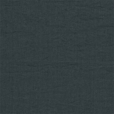 Rue Linen Slate Fabric by Sanderson