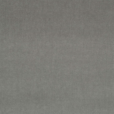 Quartz Velvet Silver Fabric by Zoffany