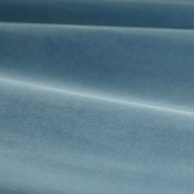 Cotton Velvet Performance Luxury Plains Wedgwood Blue Fabric by Zoffany