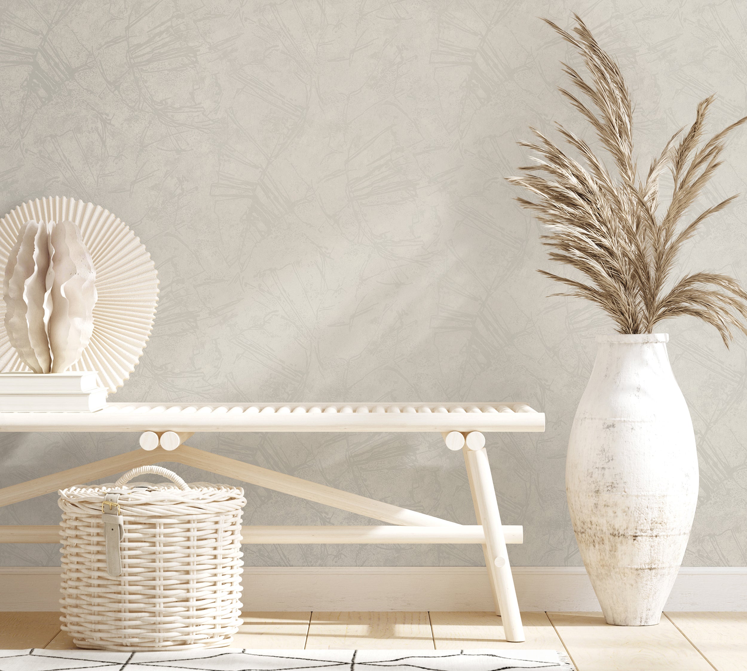 34615 Wallpaper 004 Grey Wallpaper by Galerie