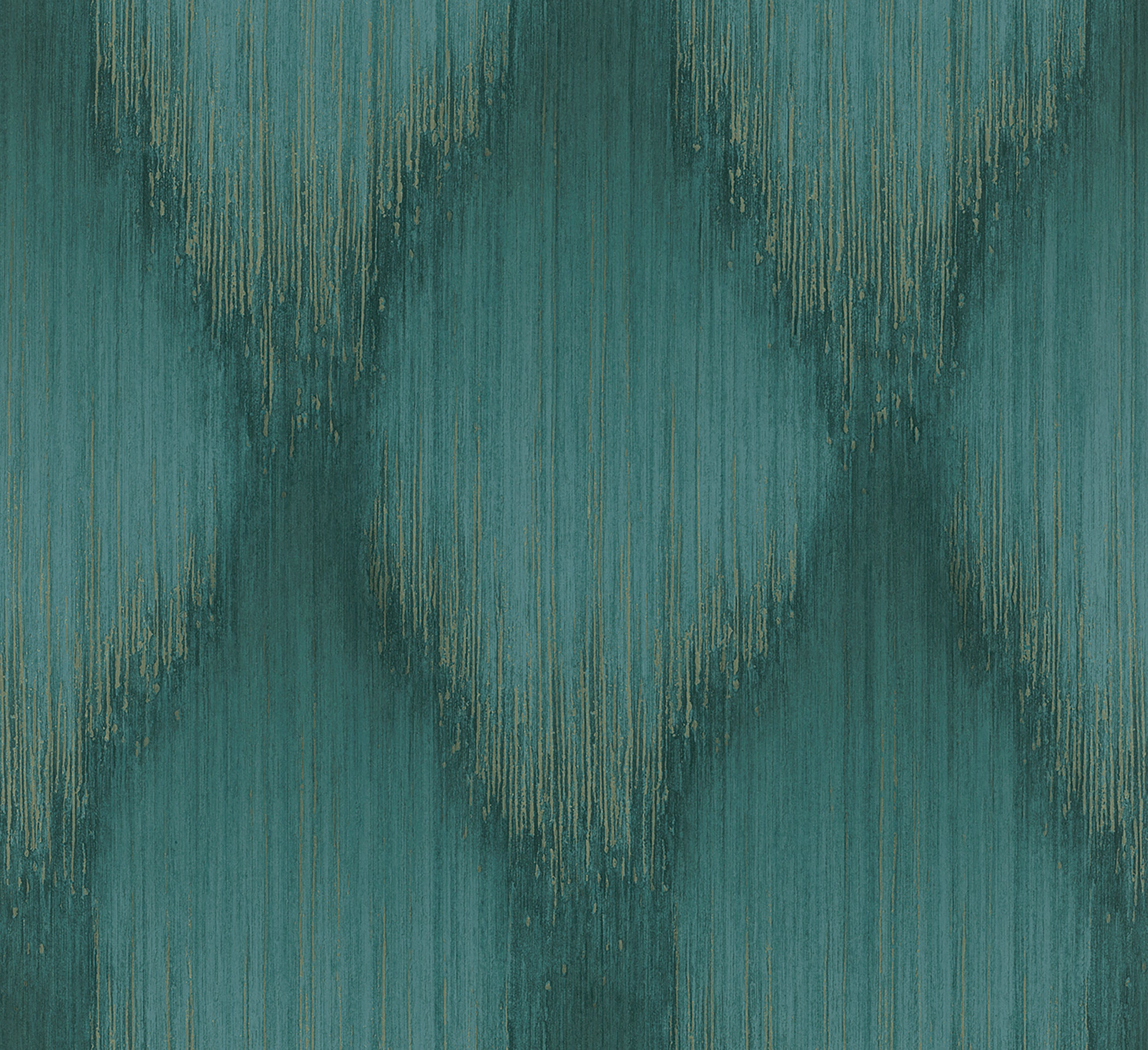 35806 Stripes Green Wallpaper by Galerie