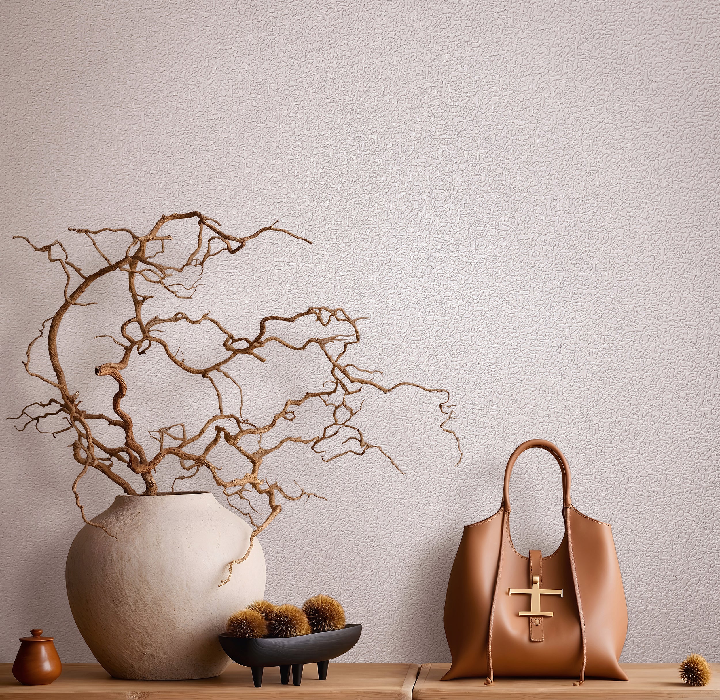 35819 Uni Pink Wallpaper by Galerie