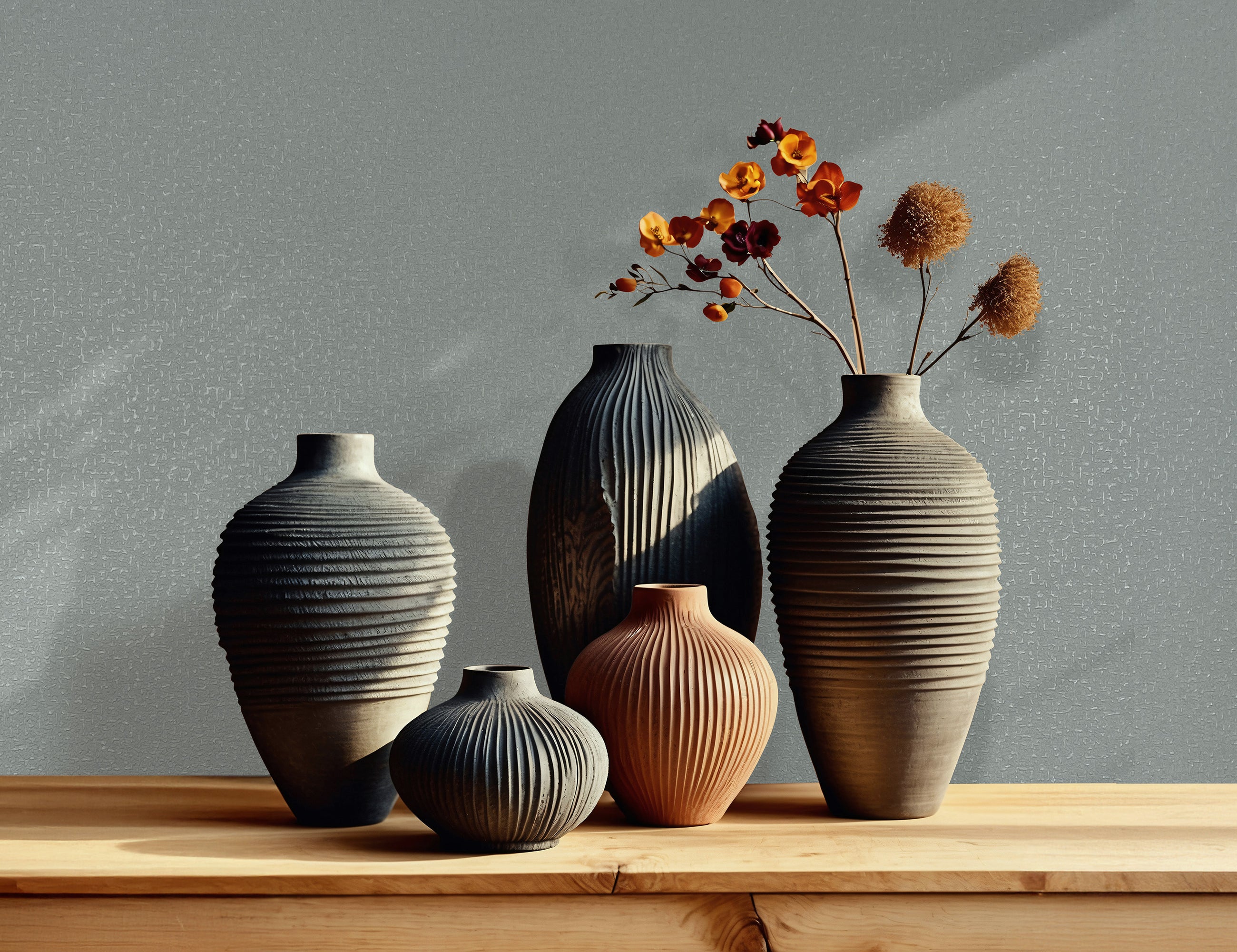 35827 Uni Silver Grey Wallpaper by Galerie