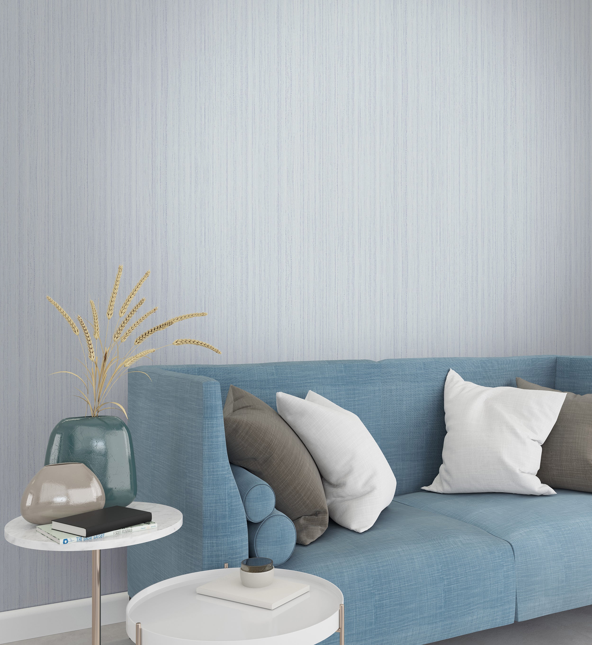 35831 Stripes Blue Wallpaper by Galerie