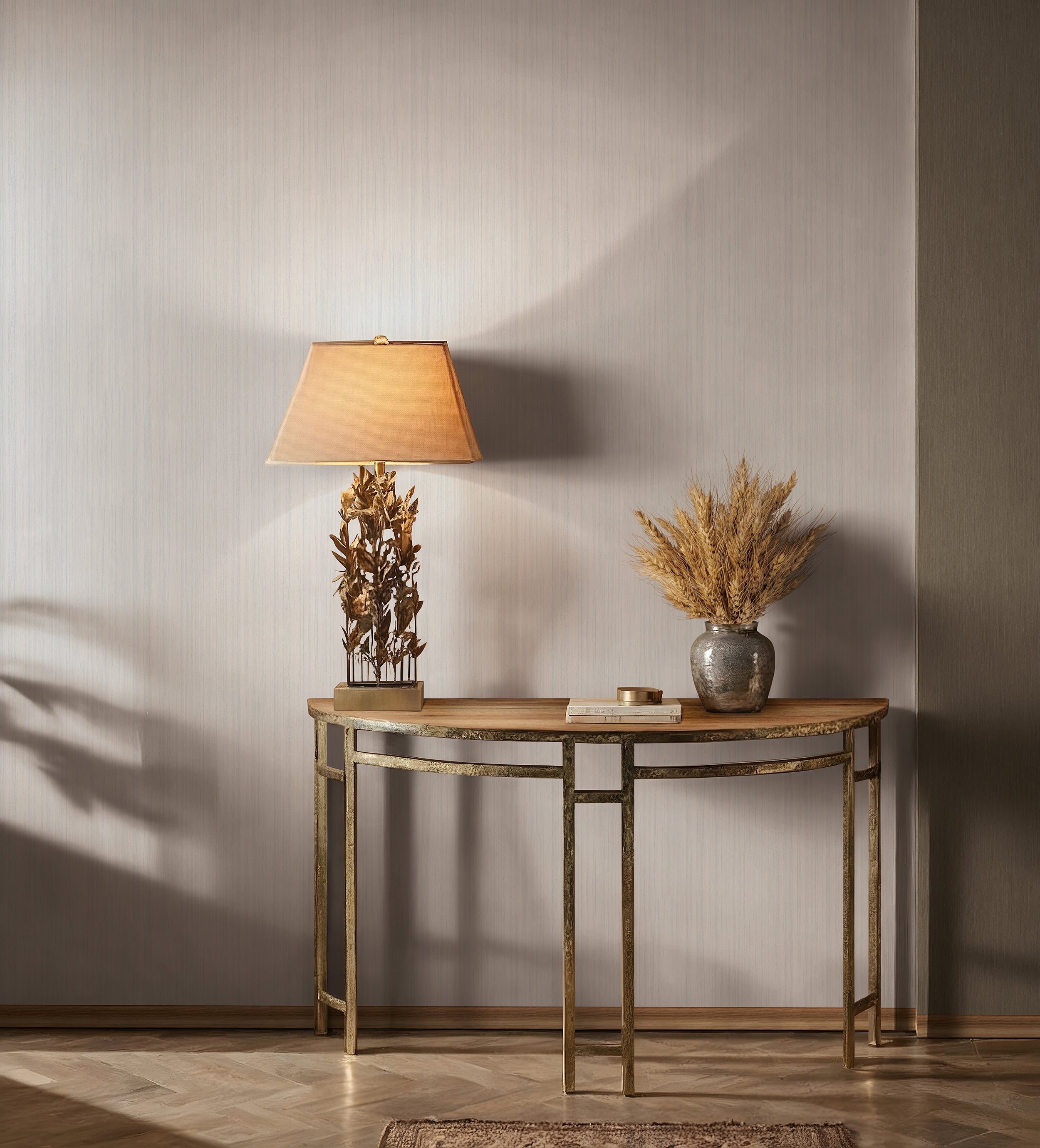 35835 Stripes Silver Grey Wallpaper by Galerie