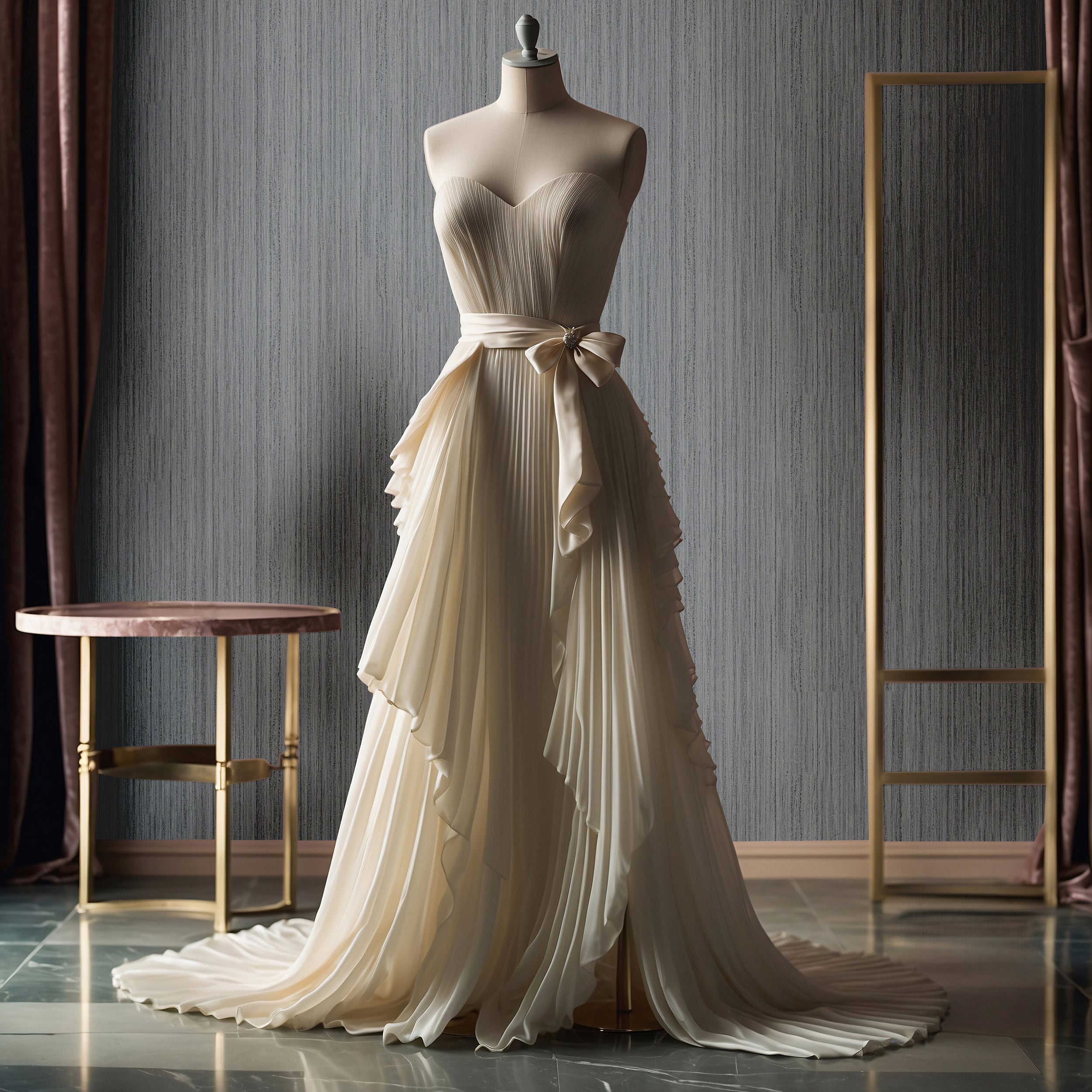 35839 Stripes Silver Grey Wallpaper by Galerie