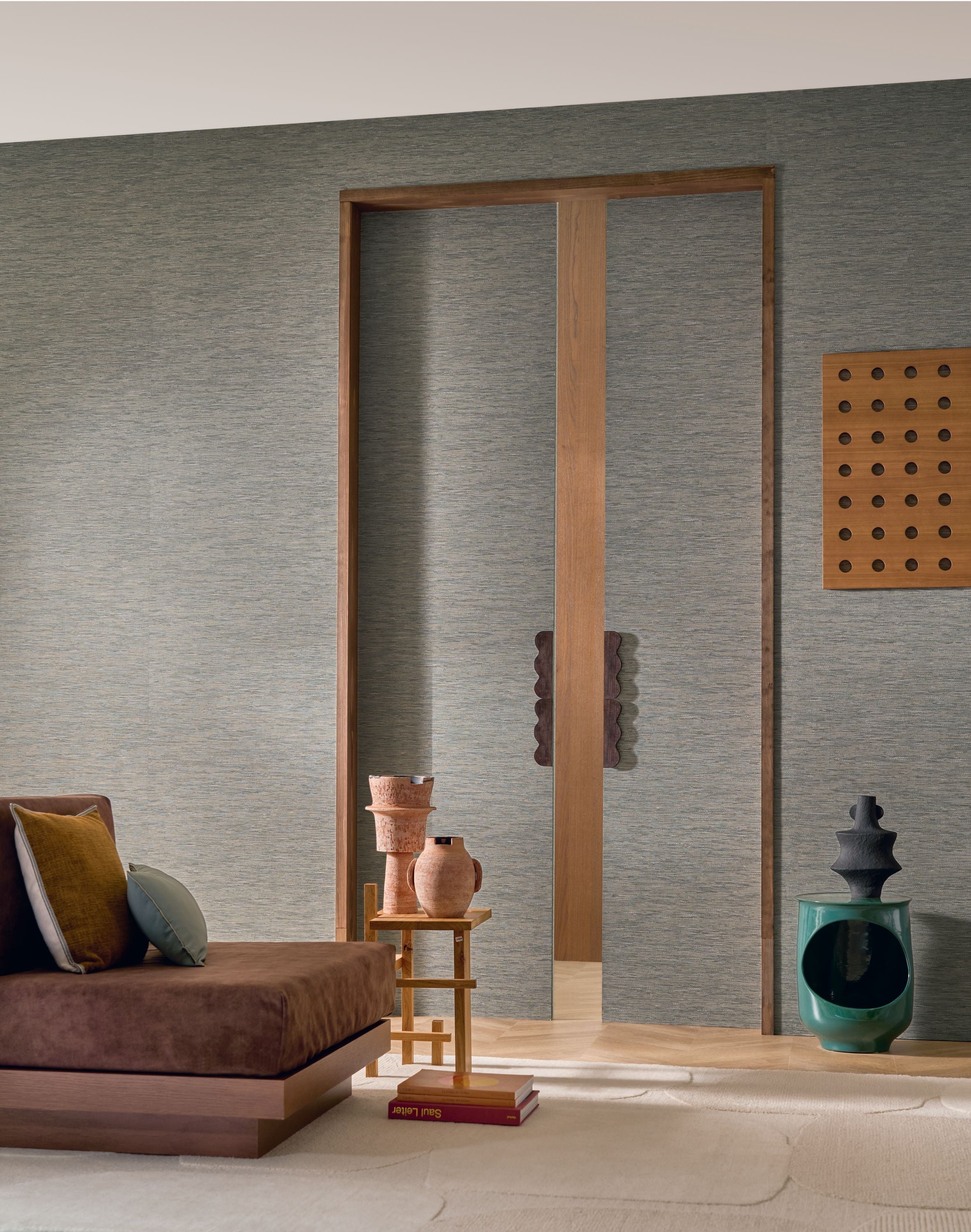 75345406 Tatami Gris Cendré Wallpaper by Casamance