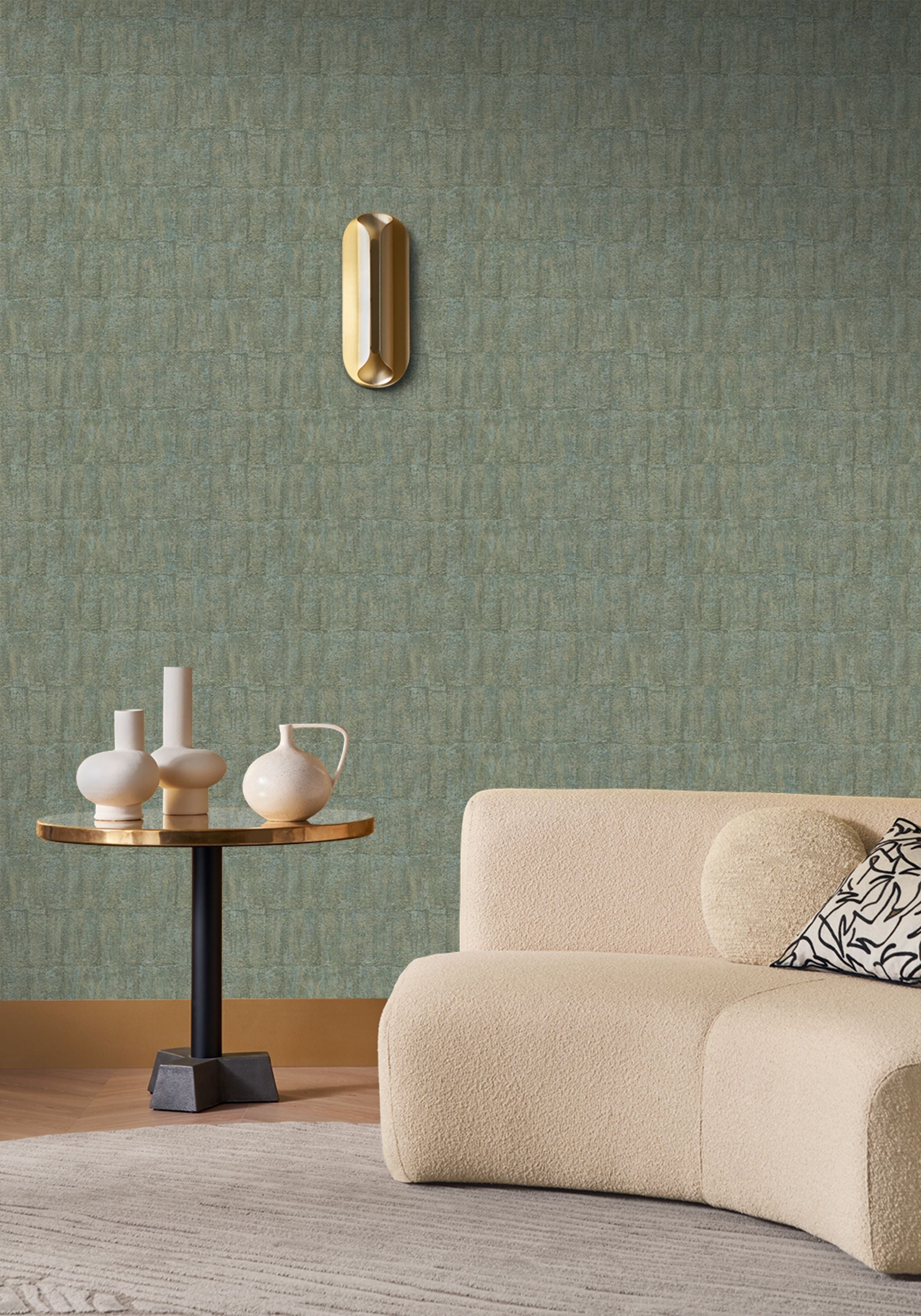 76091426 Bizen Lichen Wallpaper by Casamance