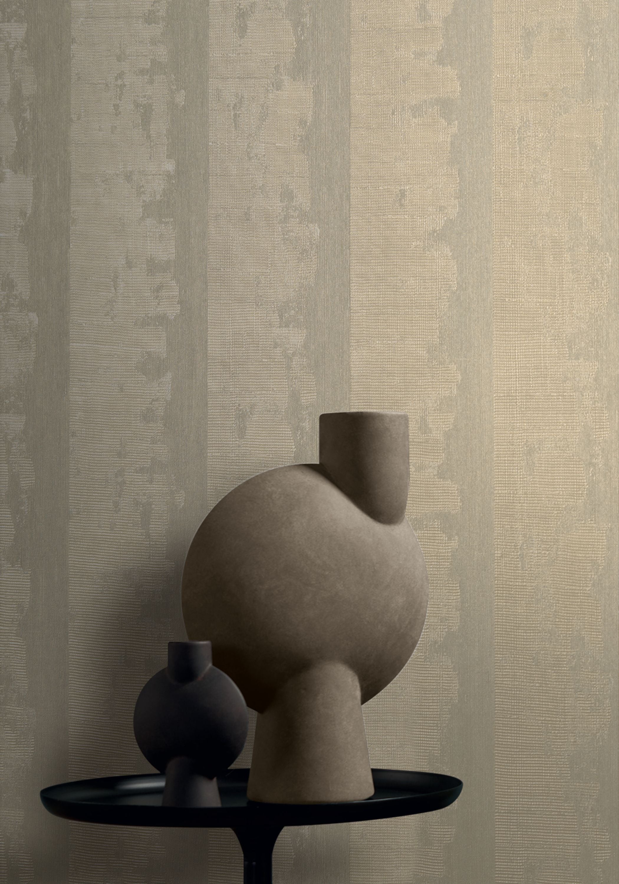 76102242 Nérikomi Argent Wallpaper by Casamance