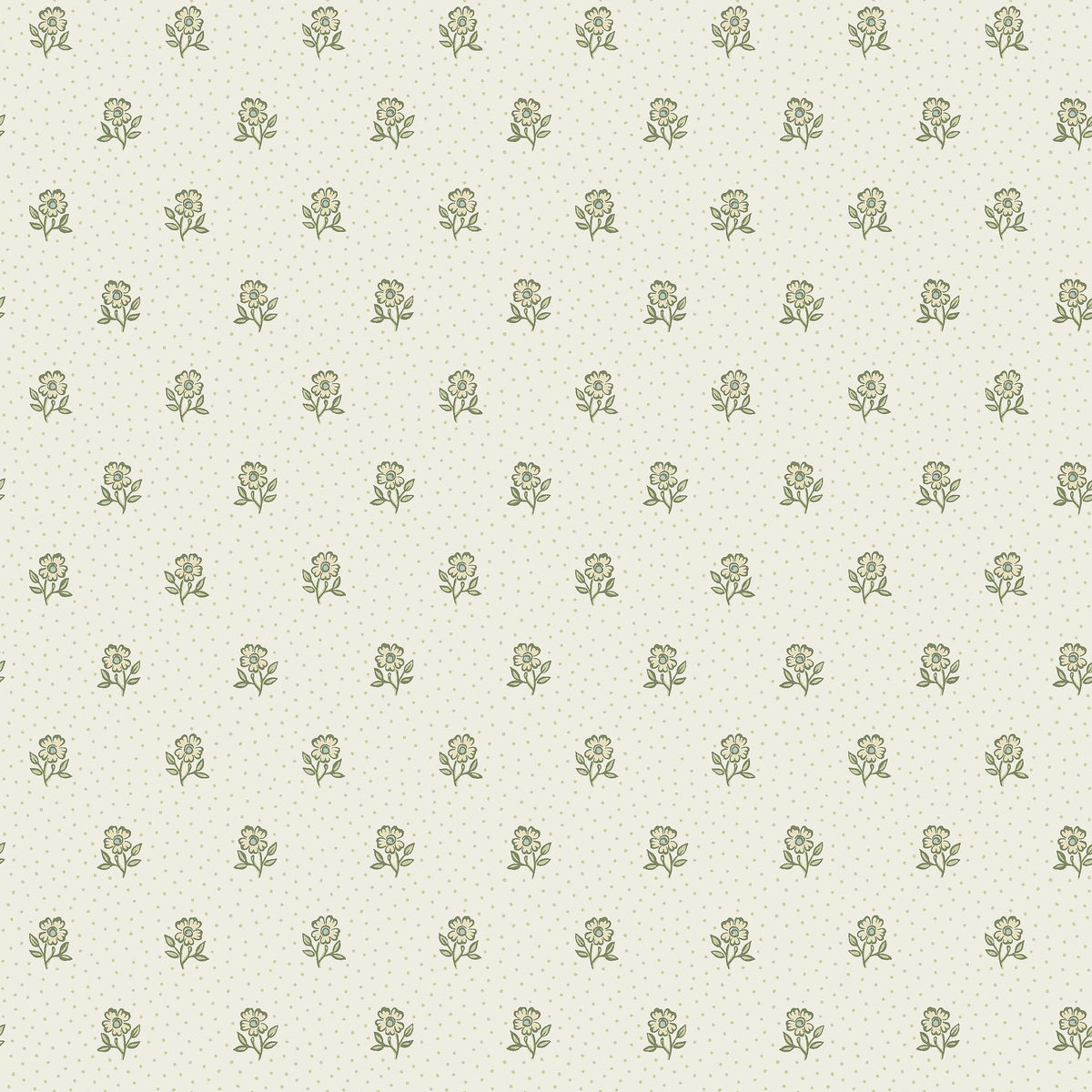Désirée White Herrgård Wallpaper by Boråstapeter