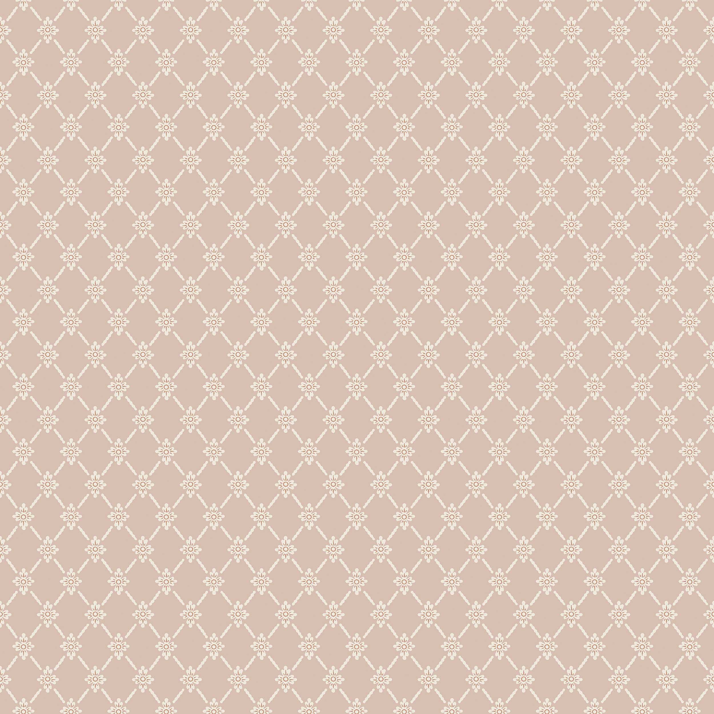 Herman Pink Herrgård Wallpaper by Boråstapeter