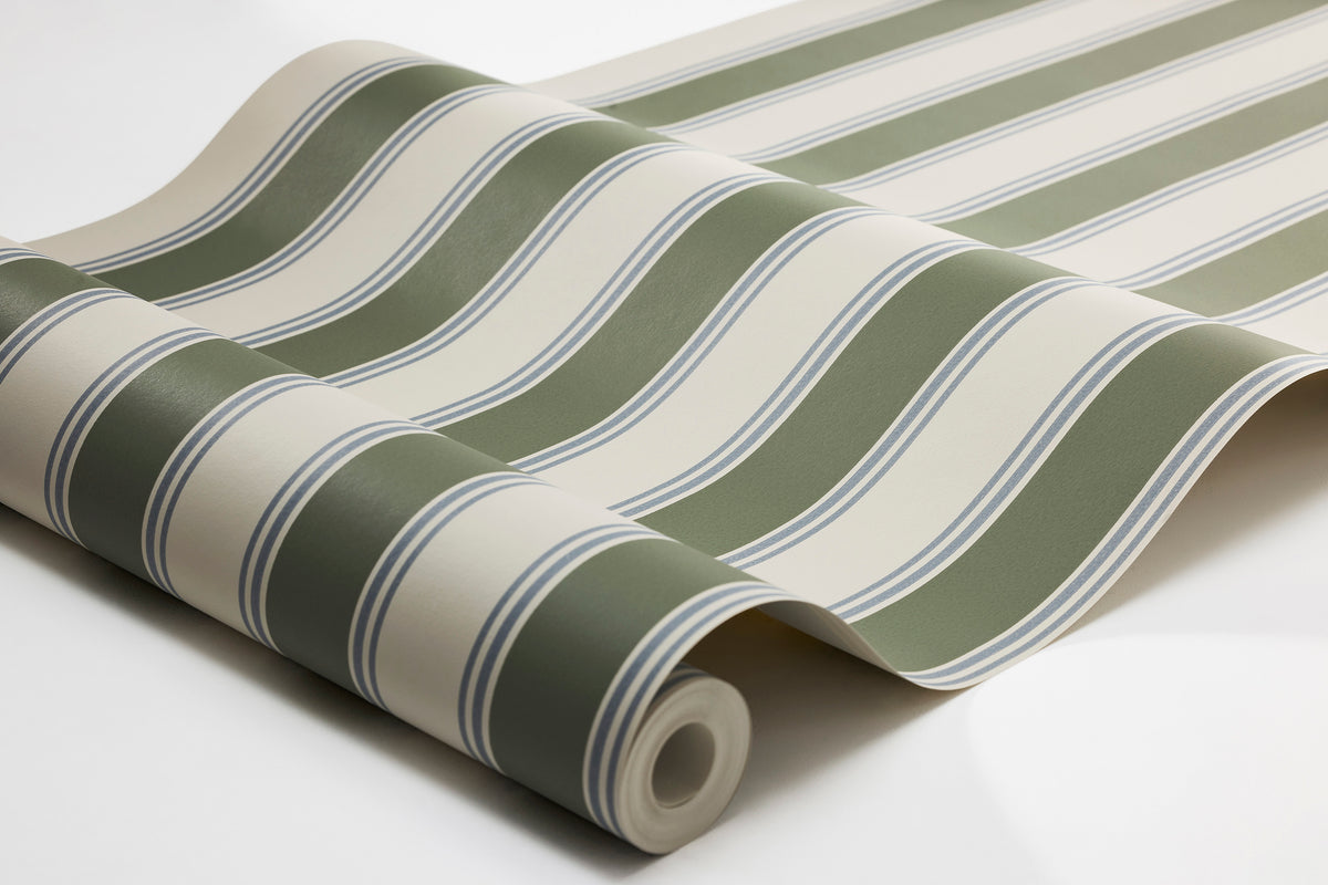 Eleonora Green Herrgård Wallpaper by Boråstapeter