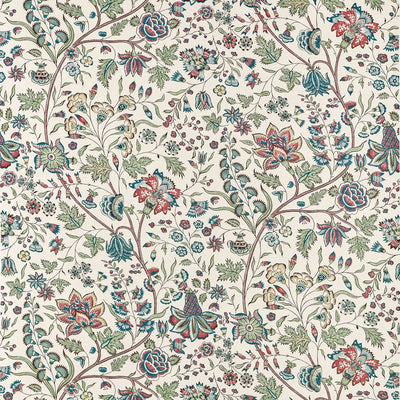 Francois Red and Blue Clermont Fabric by Anna French