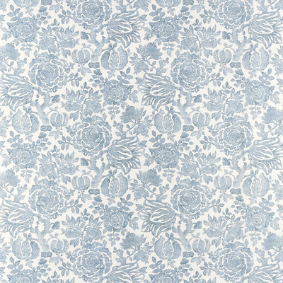 Sigourney Blue Clermont Fabric by Anna French
