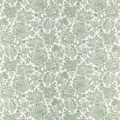 Sigourney Green Clermont Fabric by Anna French