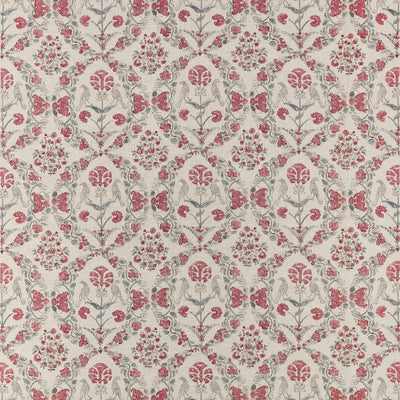 Paloma Red Clermont Fabric by Anna French