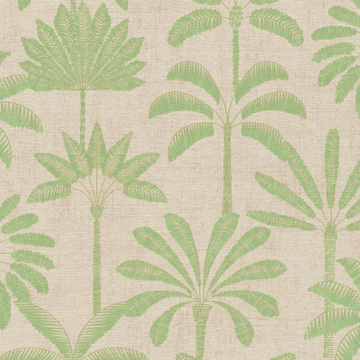 Fan Palm Green Cuba II Wallpaper by A S Creation — flat