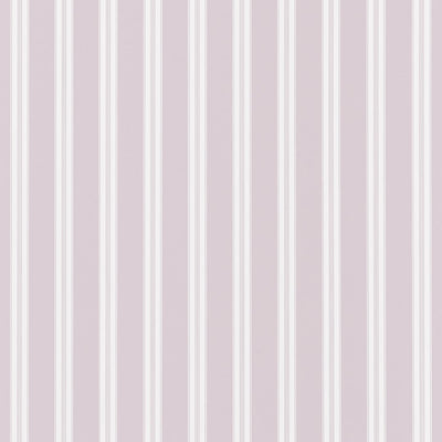 Payton Stripe Lavender Clermont Wallpaper by Anna French