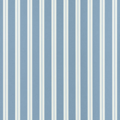 Payton Stripe Blue Clermont Wallpaper by Anna French