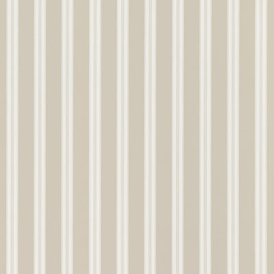 Payton Stripe Beige Clermont Wallpaper by Anna French