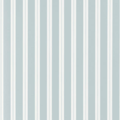 Payton Stripe Spa Blue Clermont Wallpaper by Anna French