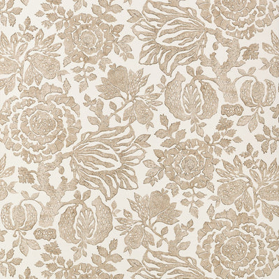 Sigourney Beige Clermont Wallpaper by Anna French