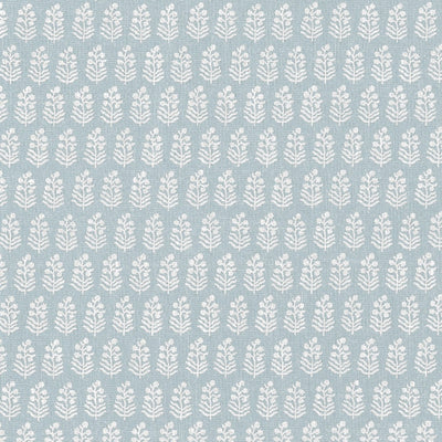 Chloe Spa Blue Clermont Wallpaper by Anna French