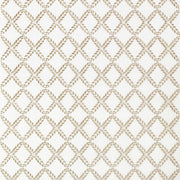 Halifax Embroidery Beige Clermont Fabric by Anna French
