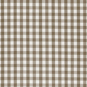 Saybrook Check Antilles Brown Fabric by Anna French