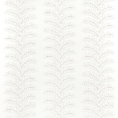 Frondescence Embroidery Off White Belvedere Fabric by Anna French