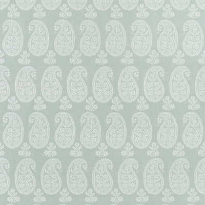 Campania Paisley Sage Belvedere Fabric by Anna French