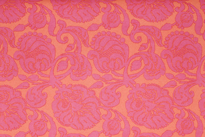 Anna Fuchsia Wallpaper by Christopher Farr Cloth