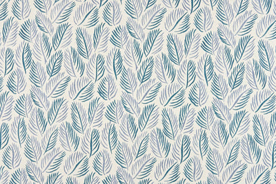 Armatures Feuilles Cobalt Wallpaper by Christopher Farr Cloth