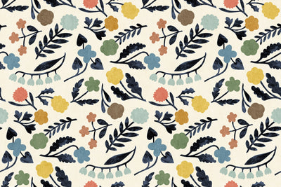 Array Cobalt Wallpaper by Christopher Farr Cloth