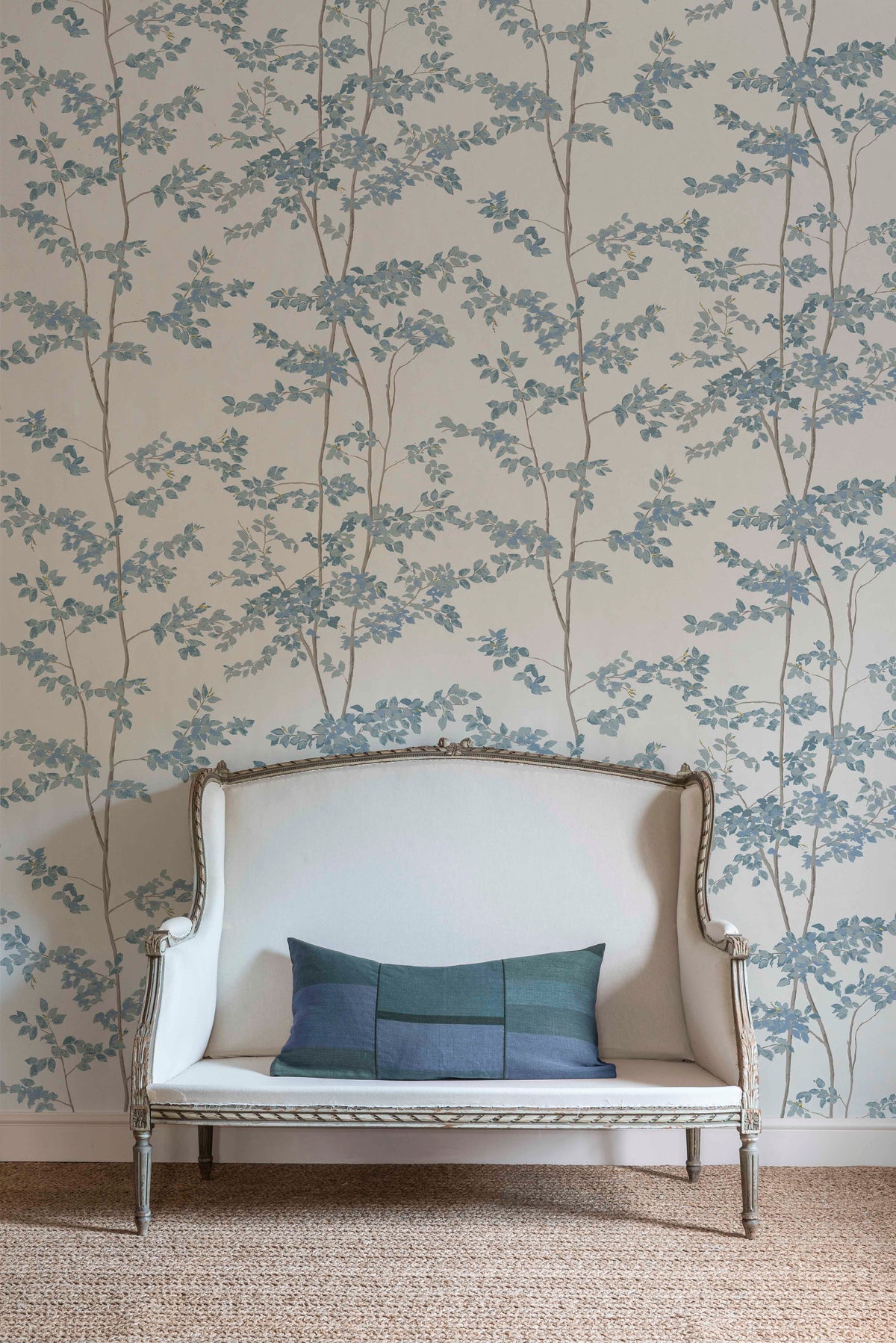 Lewis & Wood Wide Width Beech Bluegrass W236506 Wallpaper