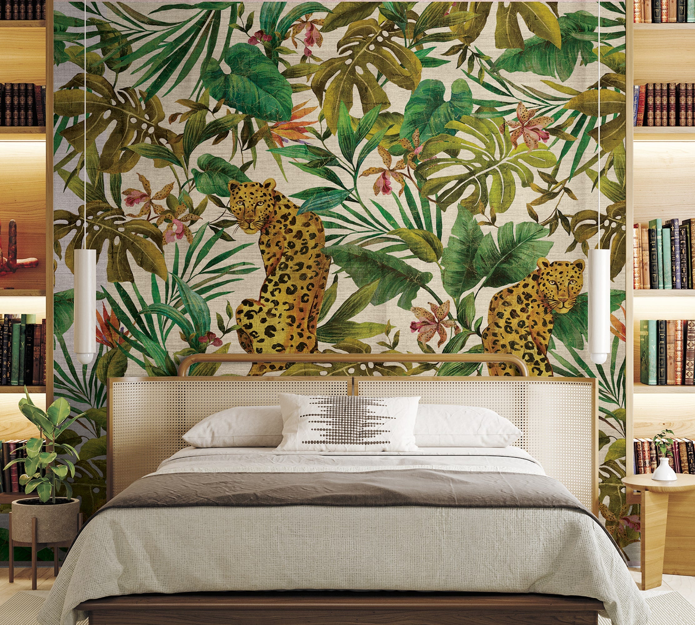 Exotica Mural Multicolours Wallpaper by Galerie