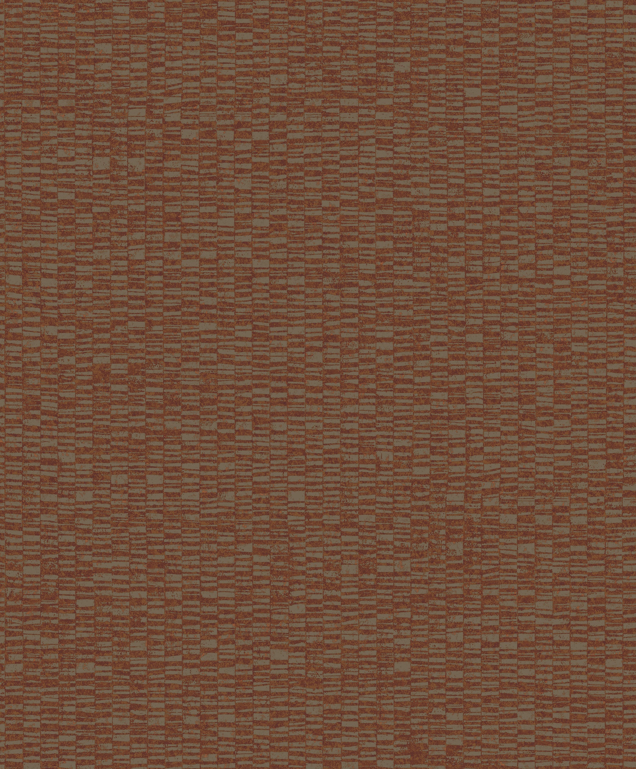 DC30031 Staggered Stripe Orange Wallpaper by Galerie