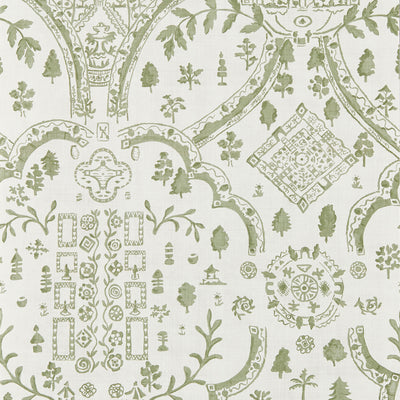 Topiary View Highgrove Thyme Wallpaper by Sanderson